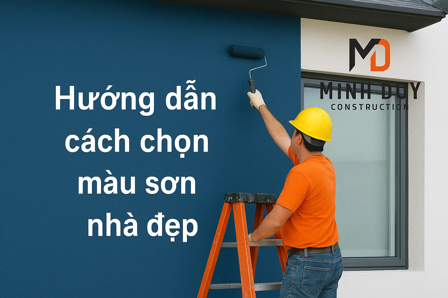 Hình: cách chọn màu sơn nhà