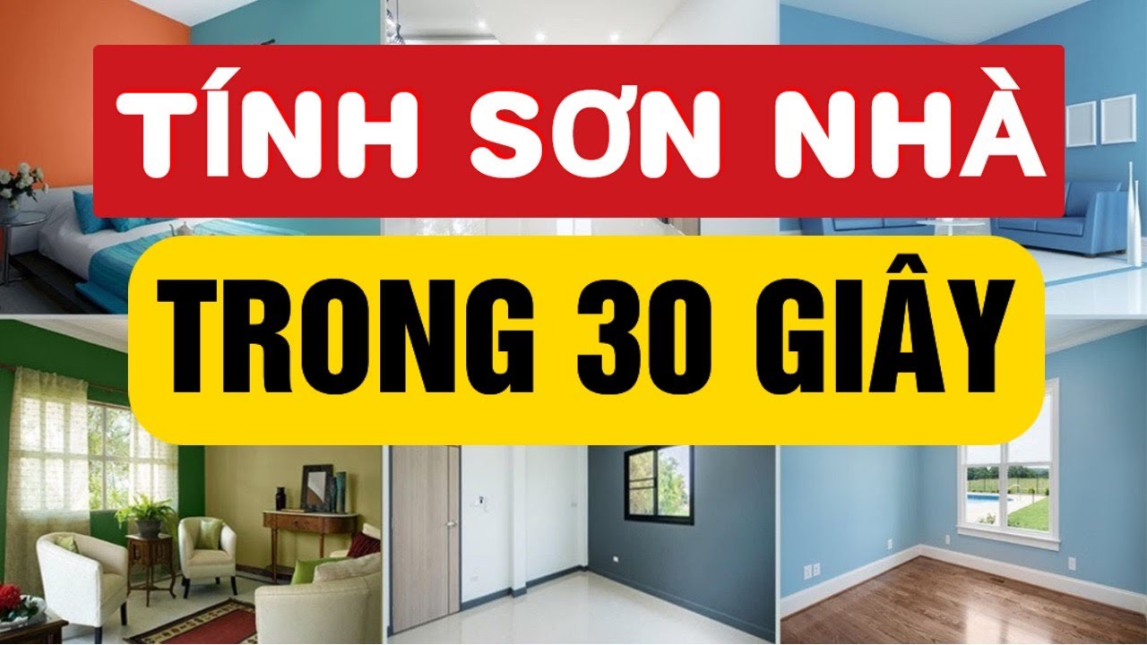 Cách tính chi phí sơn nhà chính xác nhất