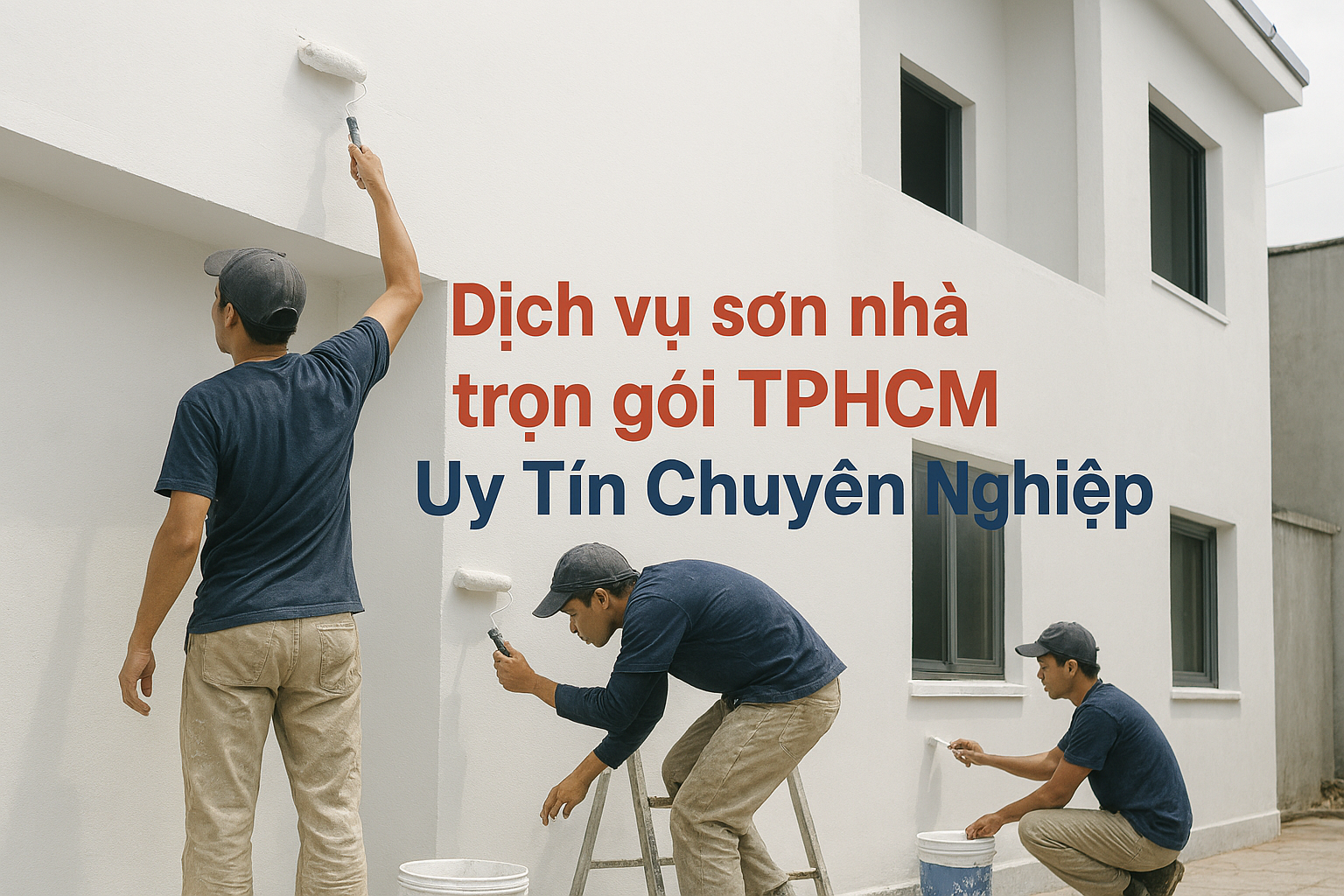 dịch vụ sơn nhà trọn gói