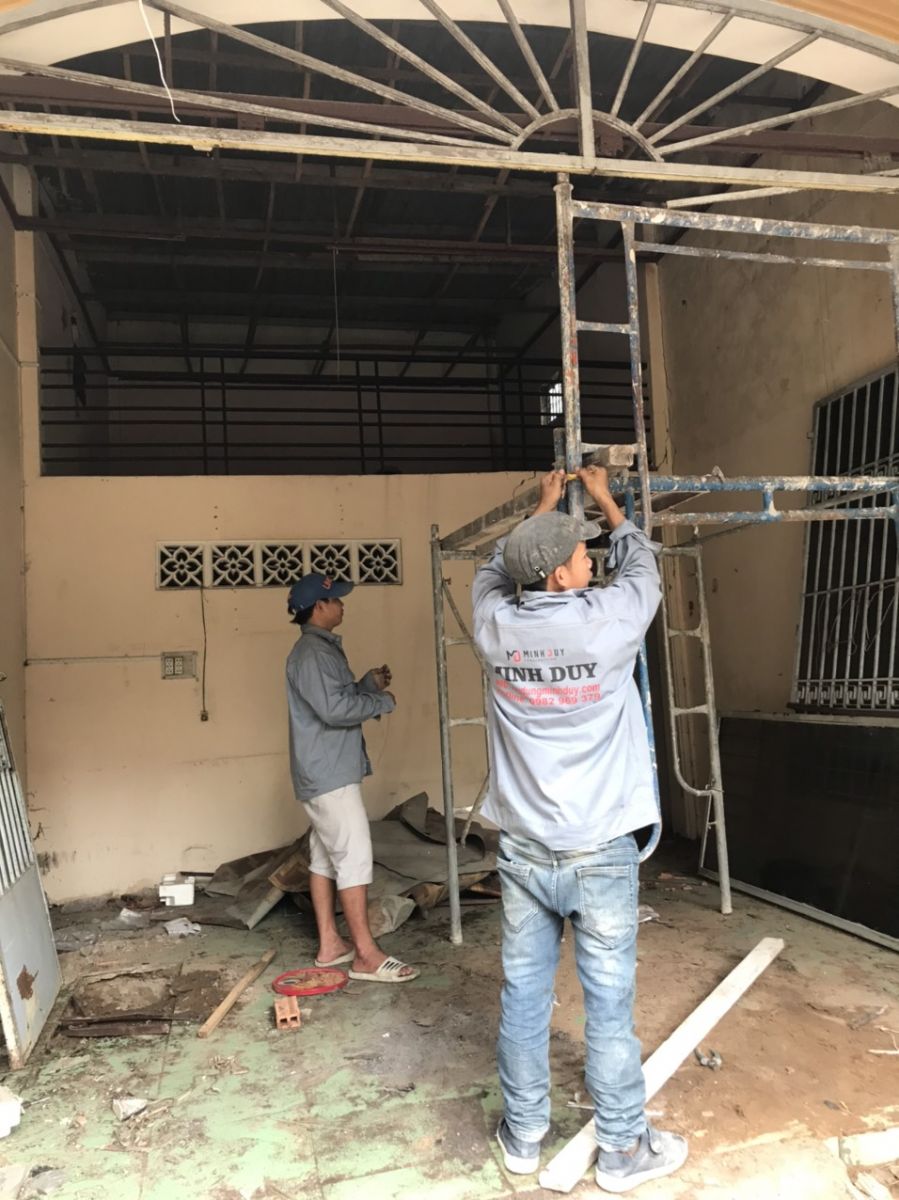 Quy trình triển khai dịch vụ sửa nhà chuyên nghiệp tại Quận 12