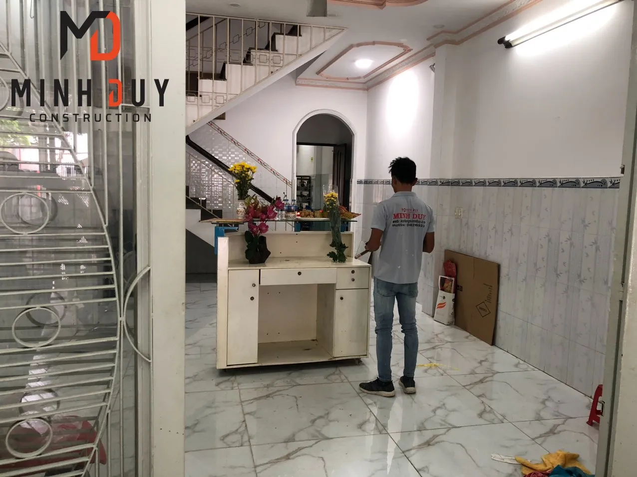 Sửa chữa nhà phường 5 quận 8 - Xây Dựng Minh Duy