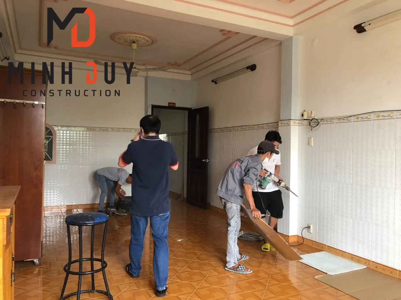 Sửa chữa nhà phường 5 quận 8 - Xây Dựng Minh Duy