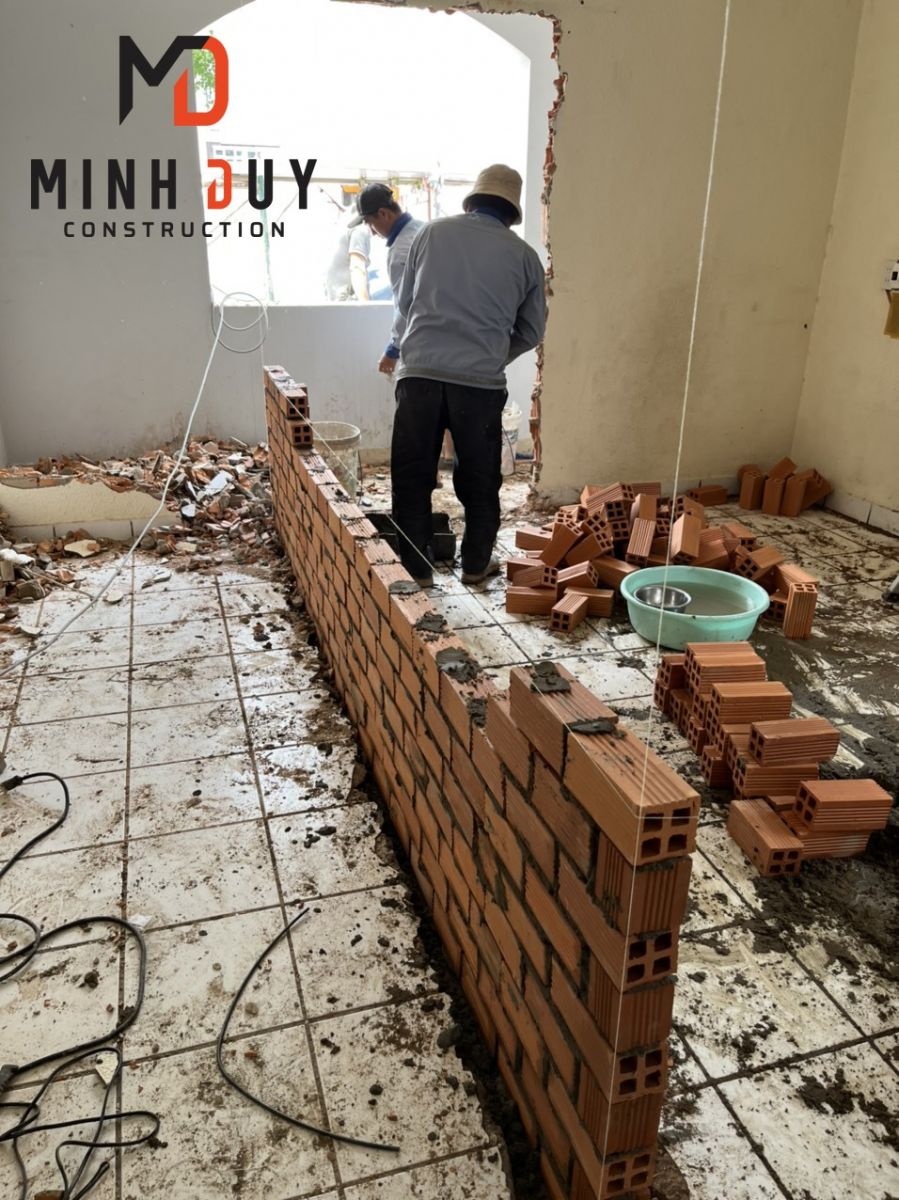Sửa chữa nhà phường 25 quận bình thạnh - Xây Dựng Minh Duy