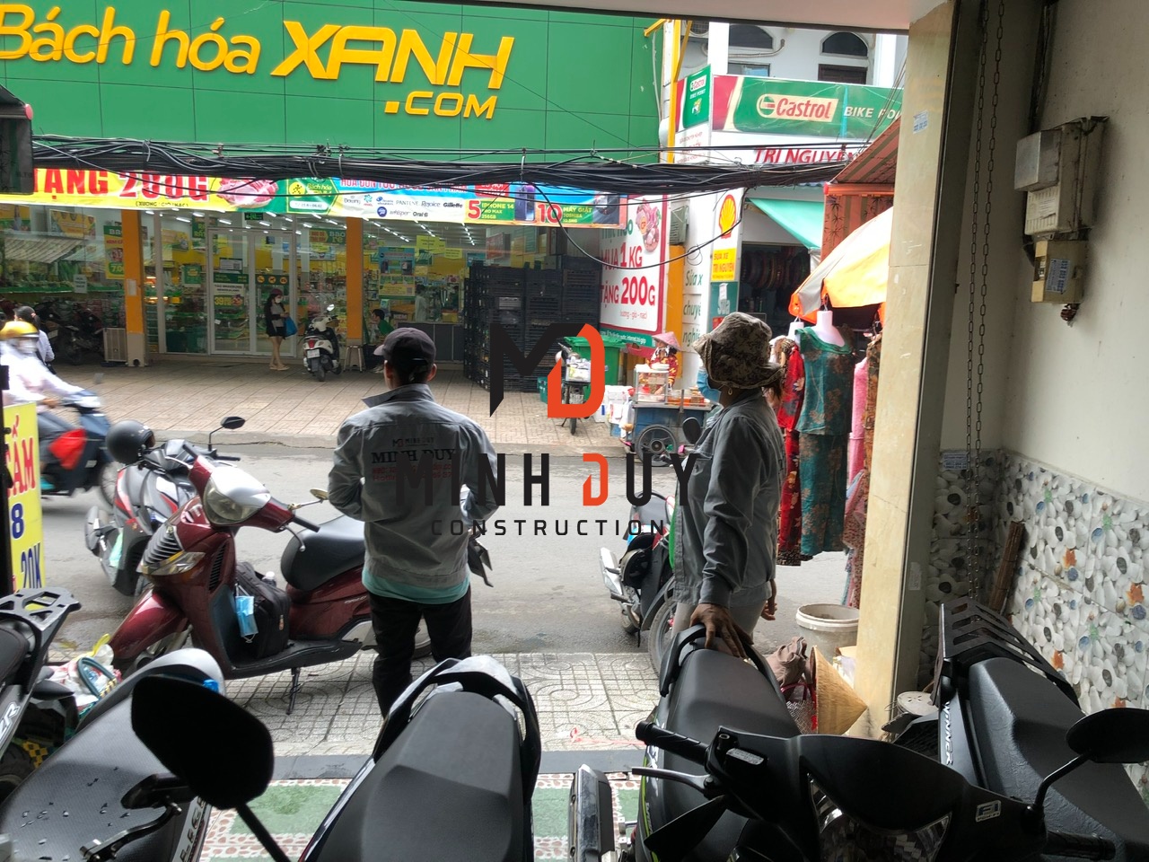 Mặt tiền nhà Phường 14 Quận Gò Vấp sau khi được sửa chữa trọn gói - Xây Dựng Minh Duy