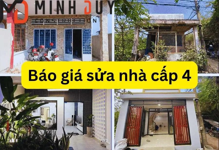 B&aacute;o gi&aacute; sửa nh&agrave; cấp 4