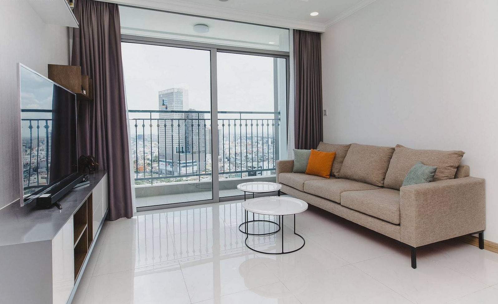 Tận dụng ánh sáng chung cư tự nhiên