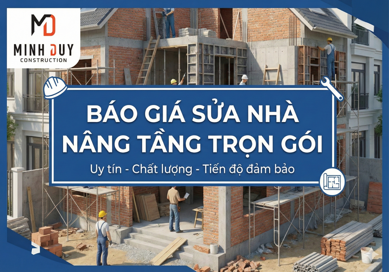 báo giá sửa nhà nâng tầng
