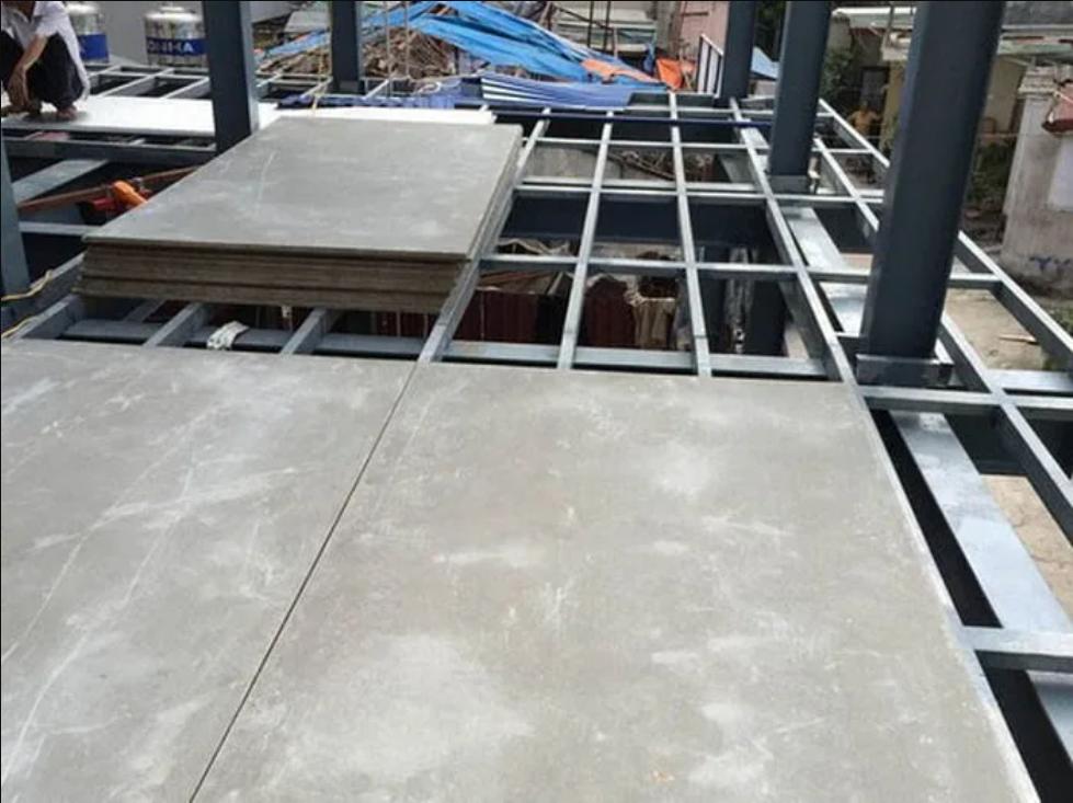 Nâng tầng bằng sàn nhẹ (Sàn Panel, sàn thạch cao...)