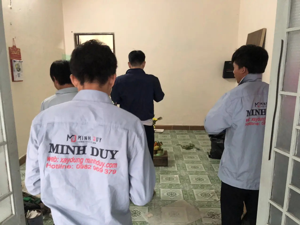 quy tr&igrave;nh khảo s&aacute;t sửa nh&agrave; chuẩn