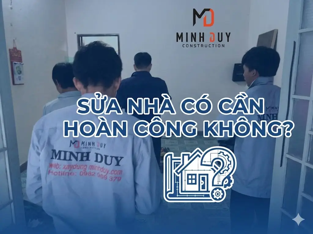 Sửa nh&agrave; c&oacute; cần ho&agrave;n c&ocirc;ng kh&ocirc;ng?