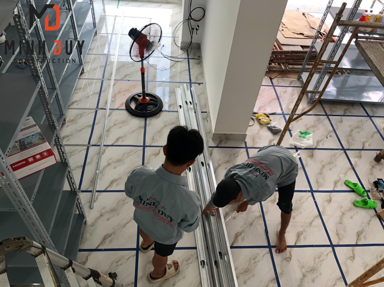 Quy trình triển khai dịch vụ sửa nhà chuyên nghiệp tại Huyện Nhà Bè