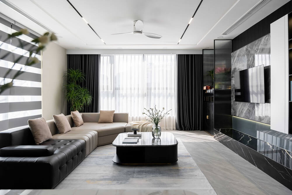 Nghệ thuật bố trí nội thất phòng khách khoa học và thẩm mỹ