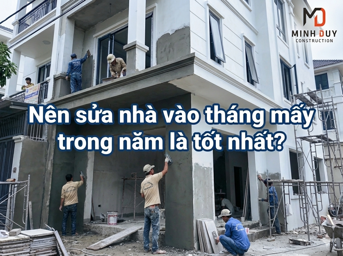 Thời điểm sửa nhà