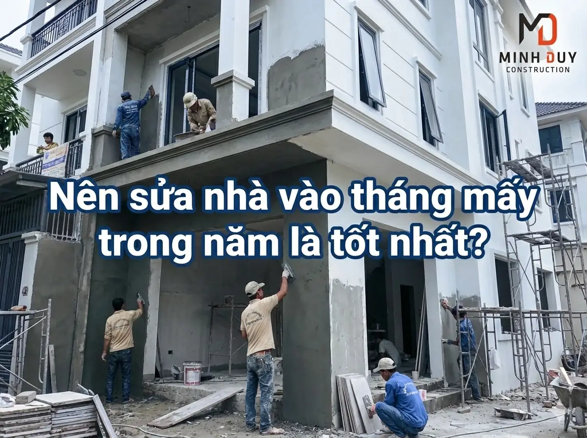 Thời điểm sửa nhà