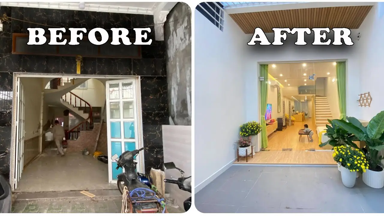 Với 500 triệu, cải tạo nh&agrave; mang lại diện mạo sang trọng v&agrave; tiện nghi vượt trội so với x&acirc;y mới