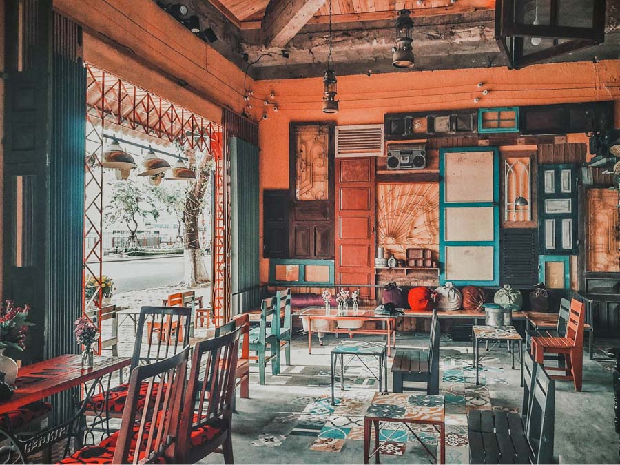 Quán Cafe Phong Cách Vintage (Cổ Điển)