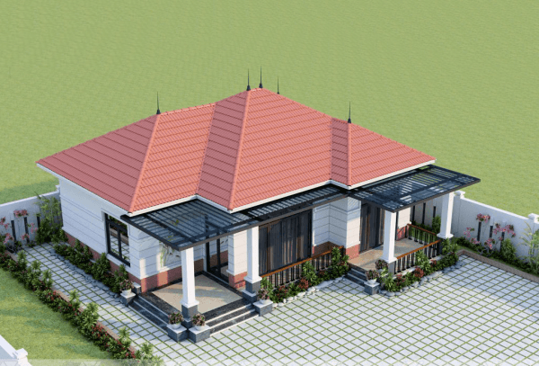 Tổng hợp mẫu thiết kế nhà cấp 4 đẹp, hiện đại 7