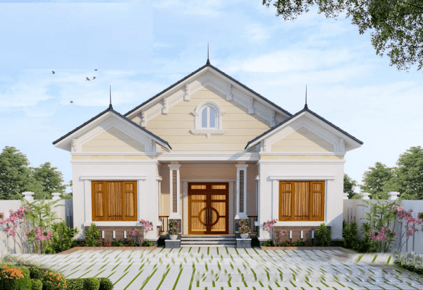 Tổng hợp mẫu thiết kế nhà cấp 4 đẹp, hiện đại 9