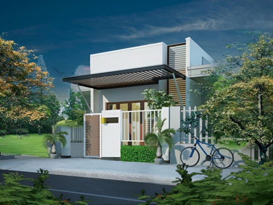 Mẫu nhà cấp 4 có 4 phòng ngủ - Xây Dựng Minh Duy