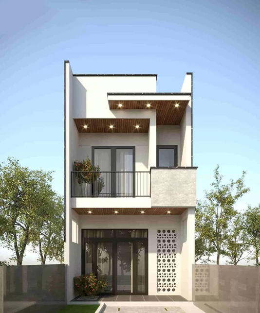 Mẫu nhà 2 tầng 1 tỷ - Mẫu 3