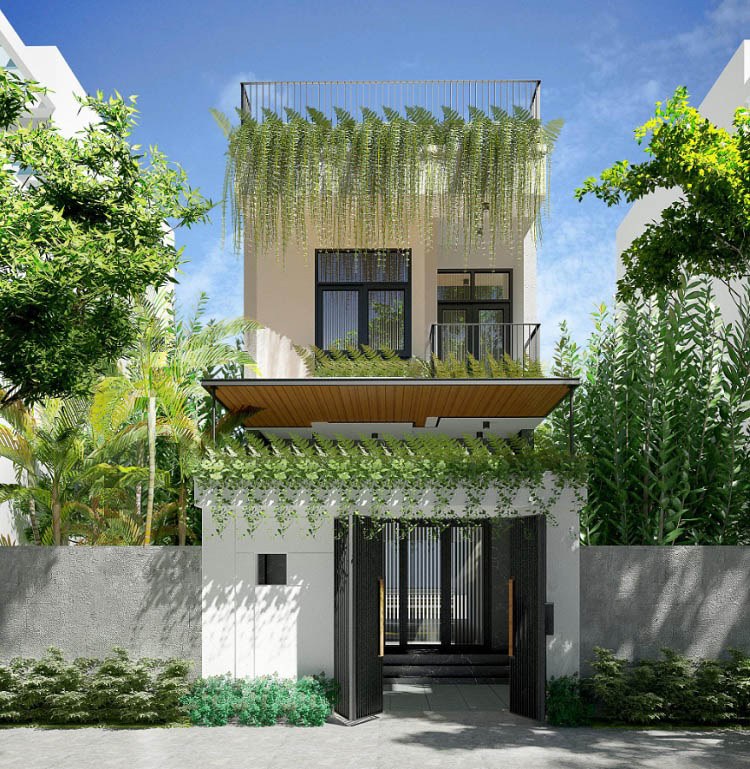 Mẫu nhà phố hiện đại mặt tiền 4m