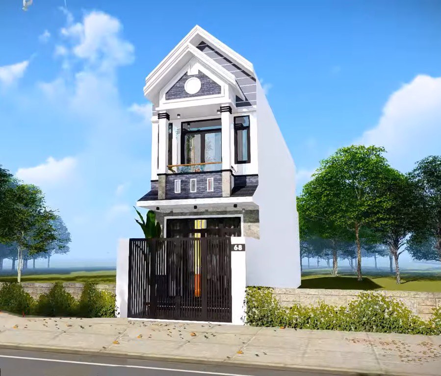 Mẫu nhà phố hiện đại mặt tiền 4m