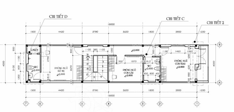 Mẫu nhà phố 2 tầng đẹp 4x20
