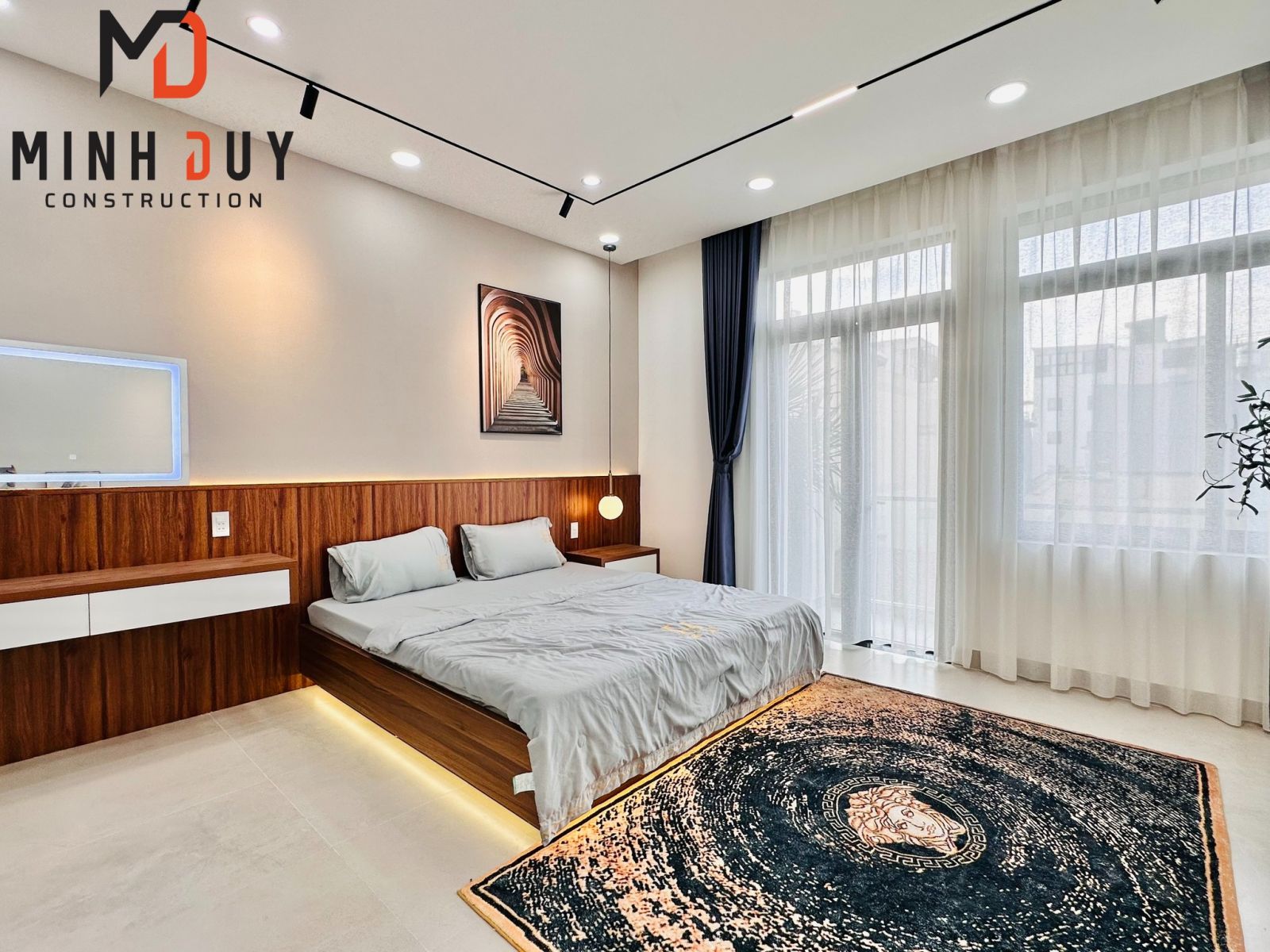 Mẫu nhà trệt, lưởng, 3 lầu - Xây Dựng Minh Duy