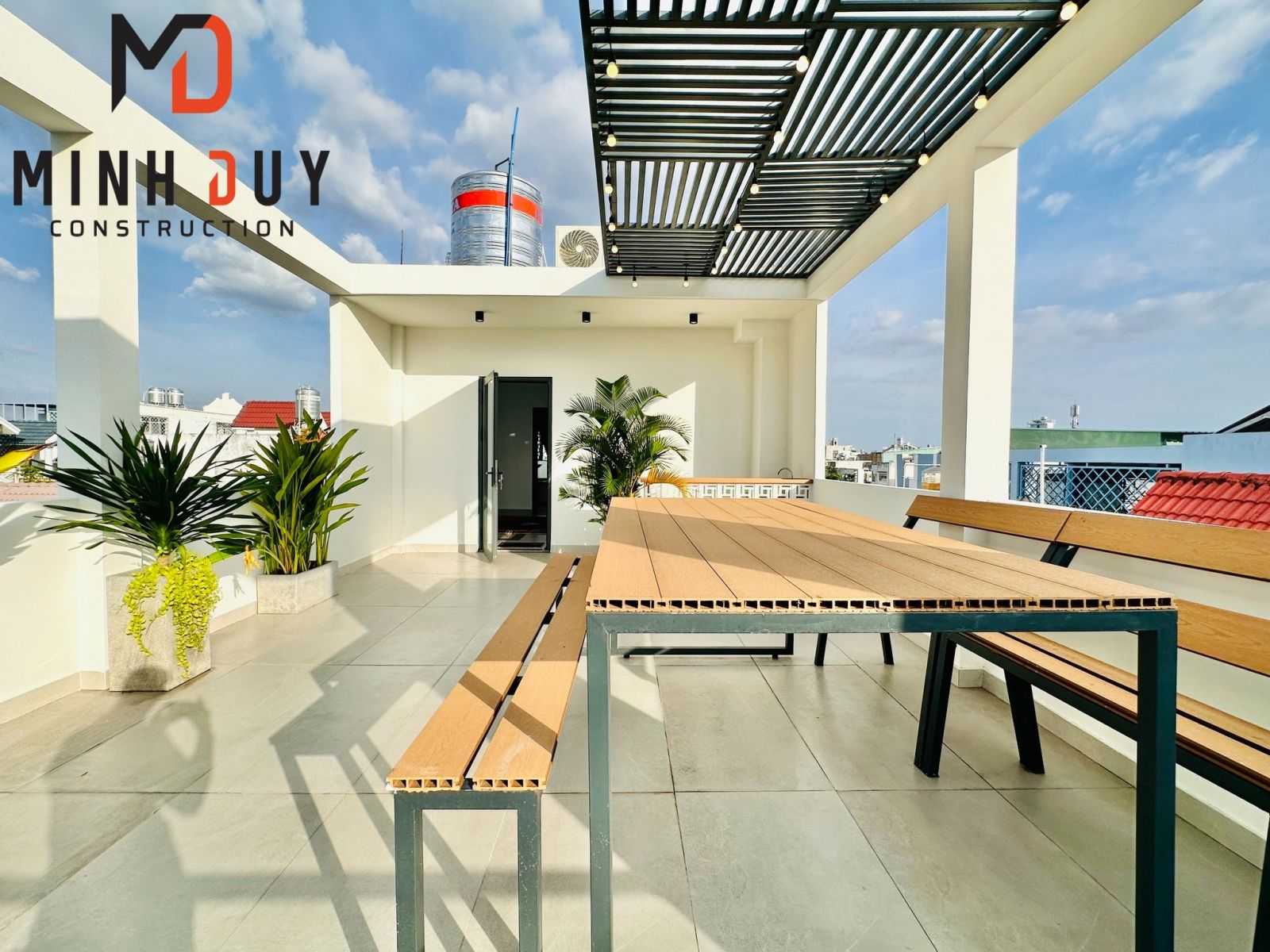 Mẫu nhà trệt, lưởng, 3 lầu - Xây Dựng Minh Duy