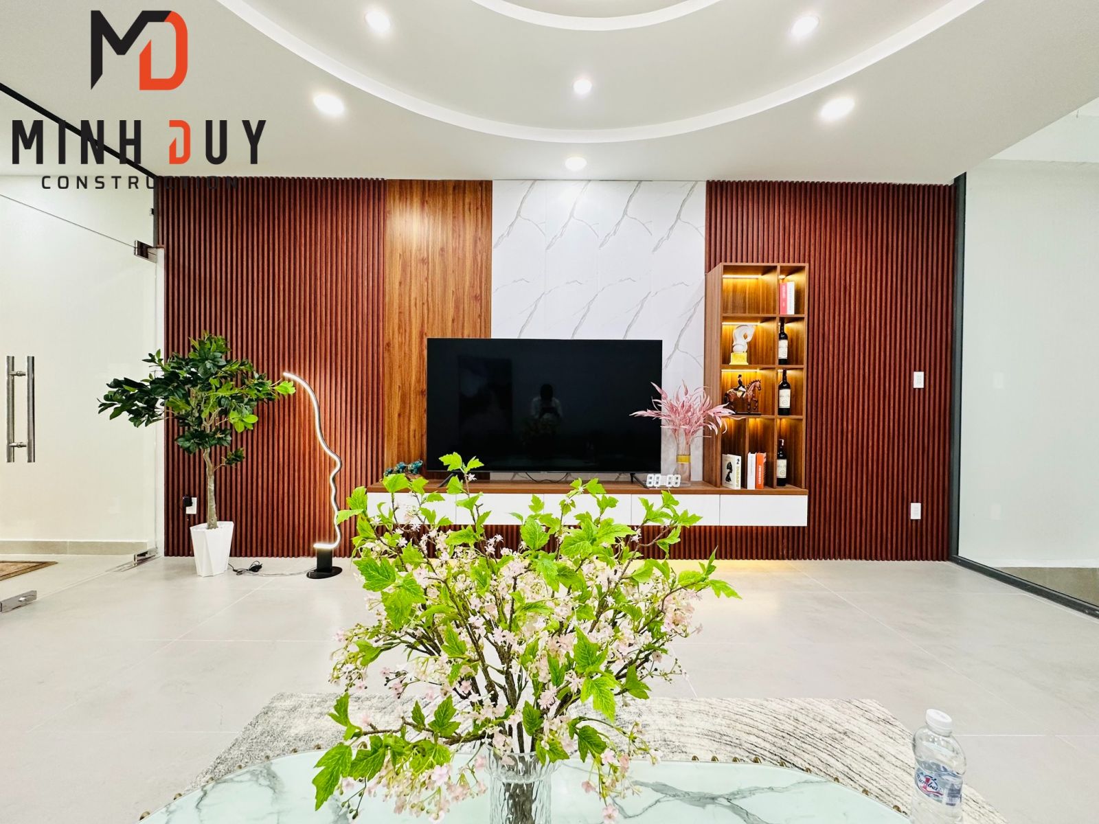 Mẫu nhà trệt, lưởng, 3 lầu - Xây Dựng Minh Duy