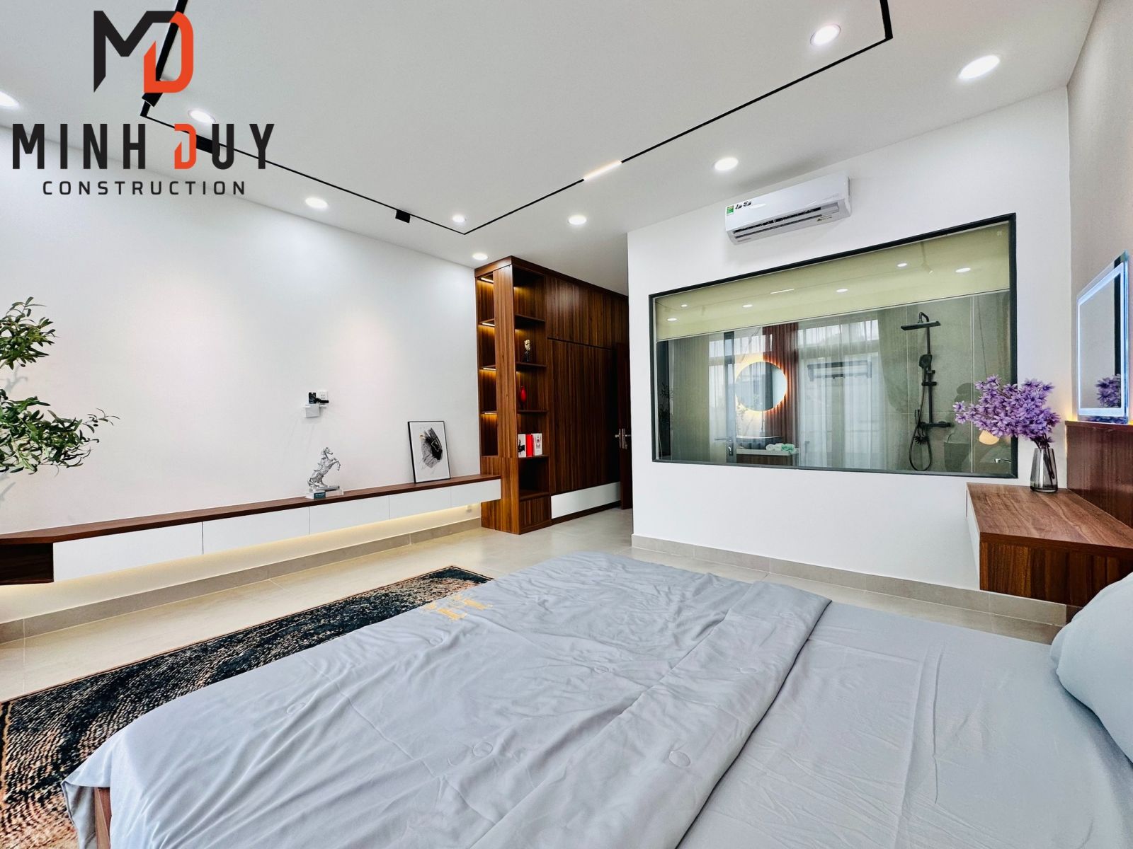 Mẫu nhà trệt, lưởng, 3 lầu - Xây Dựng Minh Duy