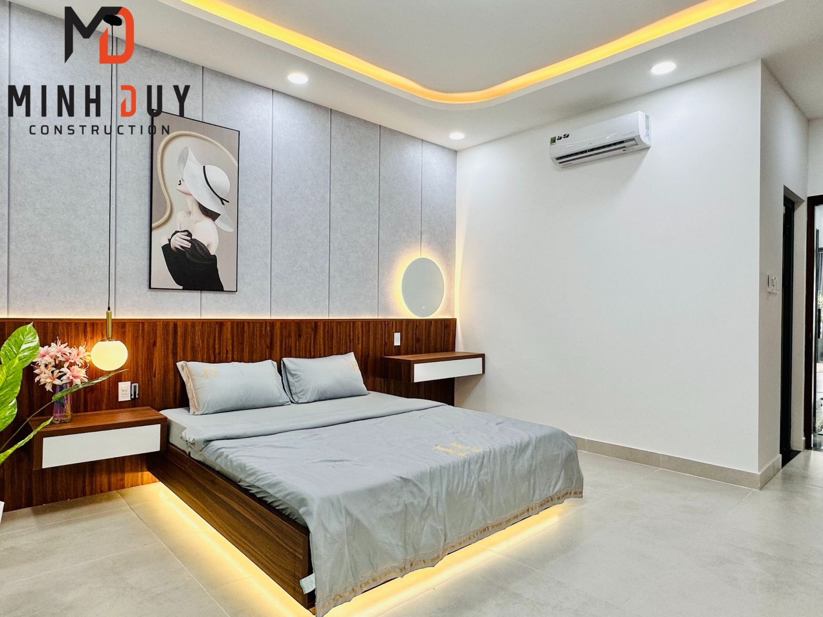 Mẫu nhà trệt, lưởng, 3 lầu - Xây Dựng Minh Duy