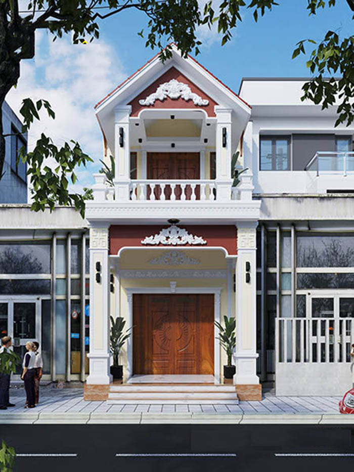 Mẫu nhà phố hiện đại mặt tiền 5m