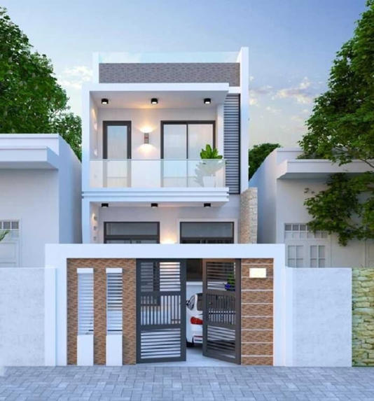 Mẫu nhà 1 trệt 1 lầu - Xây Dựng Minh Duy