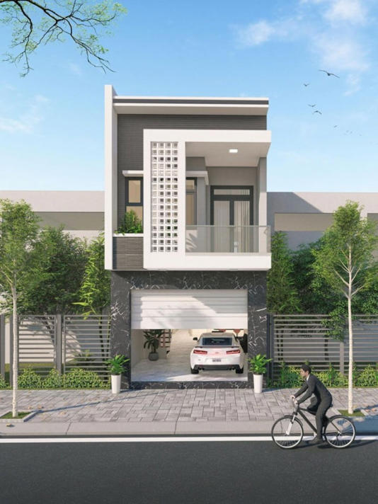 Mẫu nhà 1 trệt 1 lầu - Xây Dựng Minh Duy