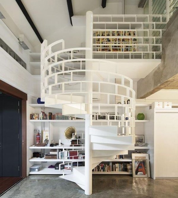 Mẫu cầu thang sắt đẹp - www.xaydungminhduy.com