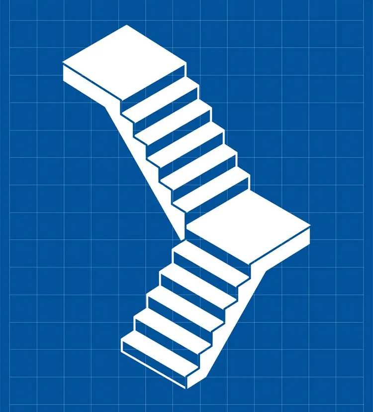 Nguyên tắc thiết kế cầu thang - Xây Dựng Minh Duy