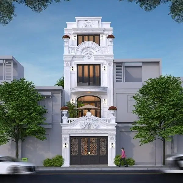 Nh&agrave; phố phong c&aacute;ch t&acirc;n cổ điển đắt hơn 30&ndash;50%