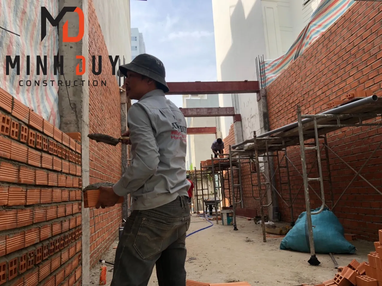 Quy trình thi công phần hoàn thiện nhà tại Xây Dựng Minh Duy
