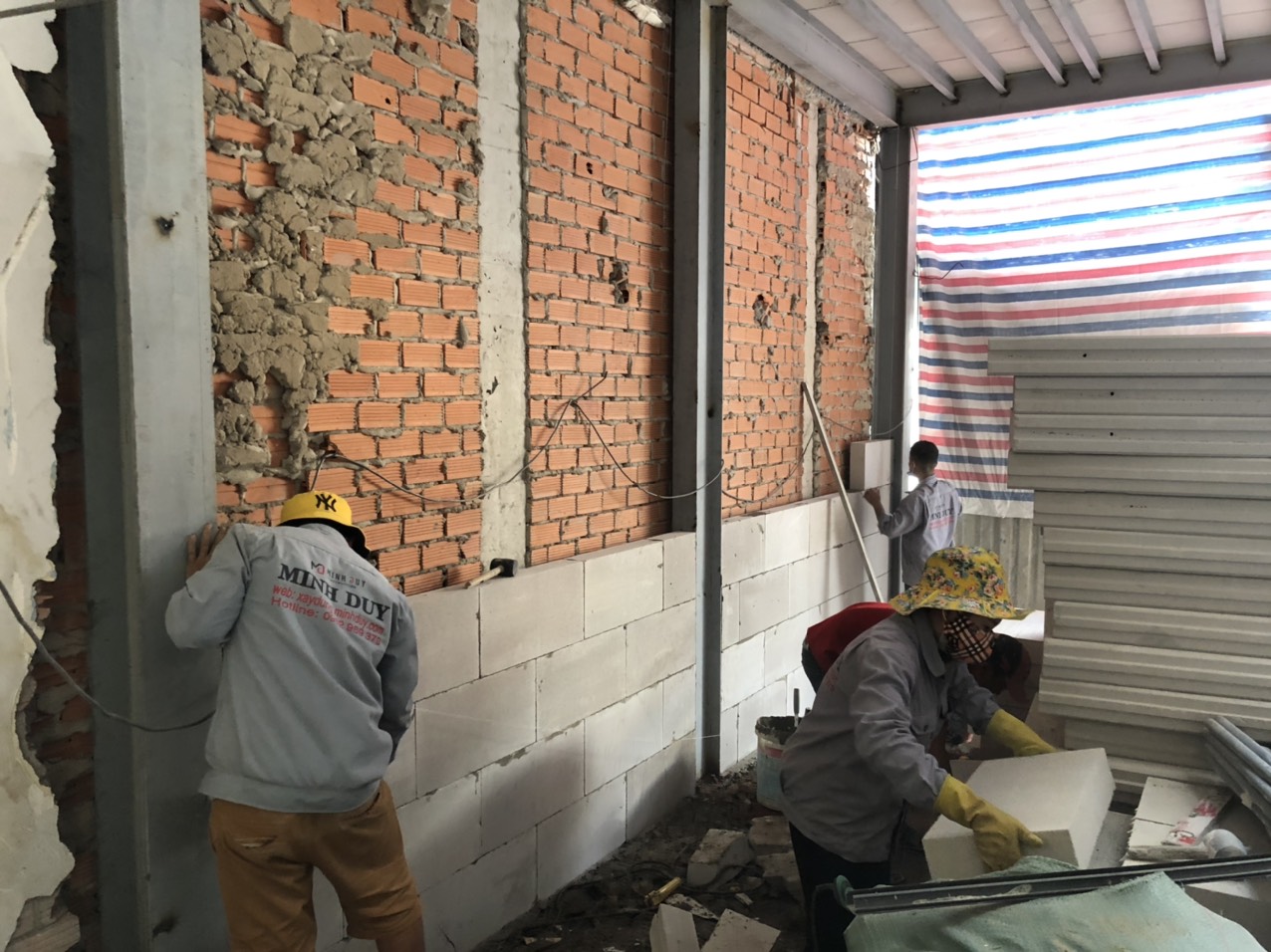 Cấu tạo cơ bản của một công trình nhà tiền chế - Xây Dựng Minh Duy