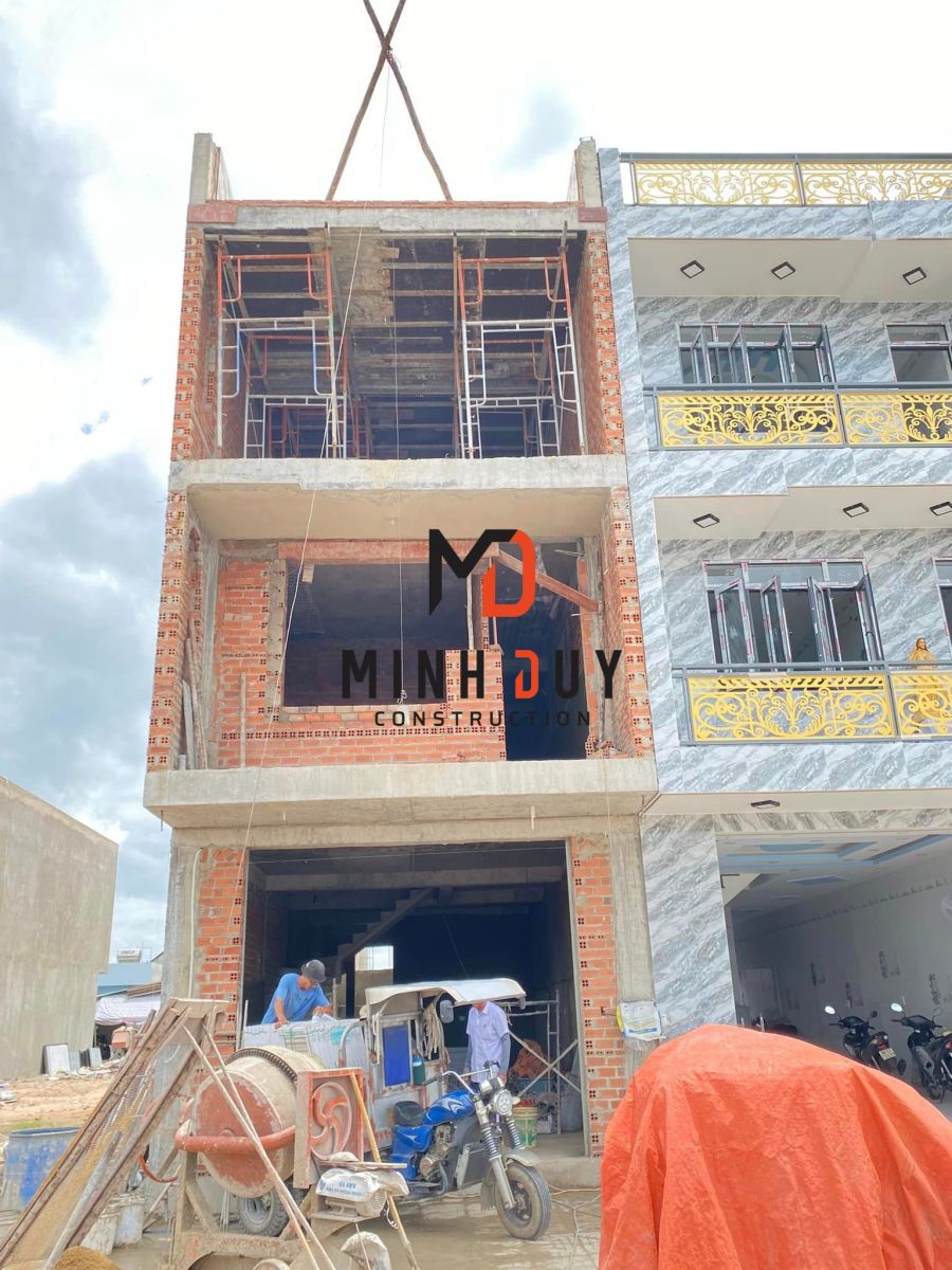 Dự án hoàn thiện giai đoạn thi công phần thô, chuẩn bị công tác hoàn thiện