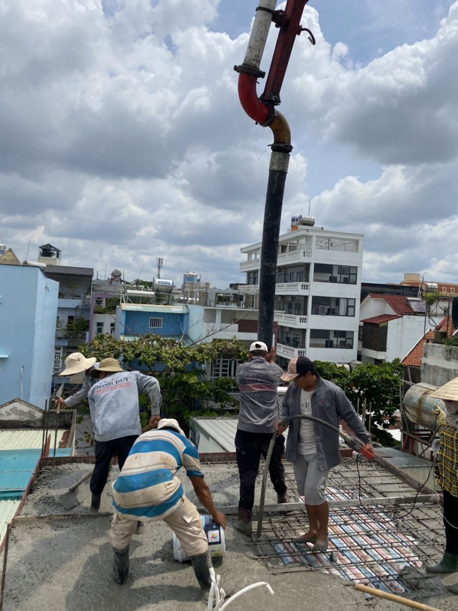 Giai đoạn thi công kết cấu bê tông cốt thép (cột, dầm, sàn) - Xây Dựng Minh Duy