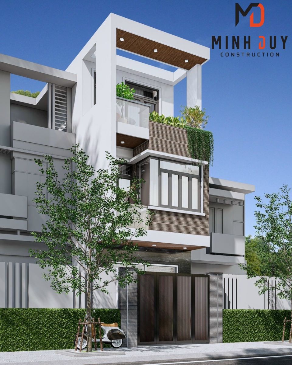 Công ty xây dựng Minh Duy thi công nhà phố tại Quận Bình Thạnh