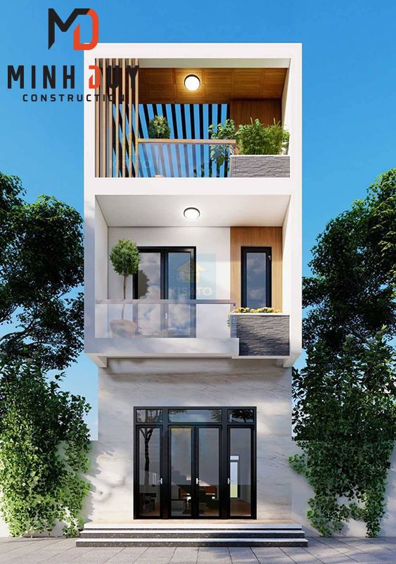 Xây Dựng Minh Duy thi công xây dựng nhà phố tại Hóc Môn