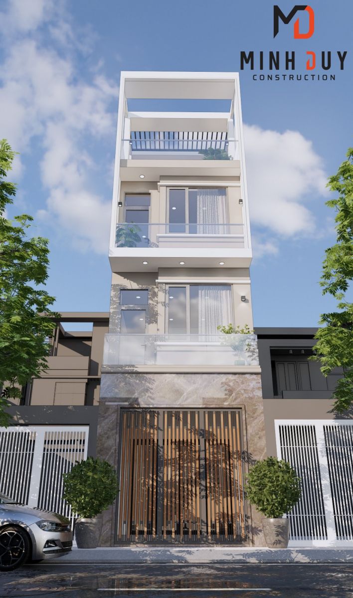 Dự án thi công xây nhà trọn gói tại Xã Phước Kiểng, Nhà Bè - Xây Dựng Minh Duy