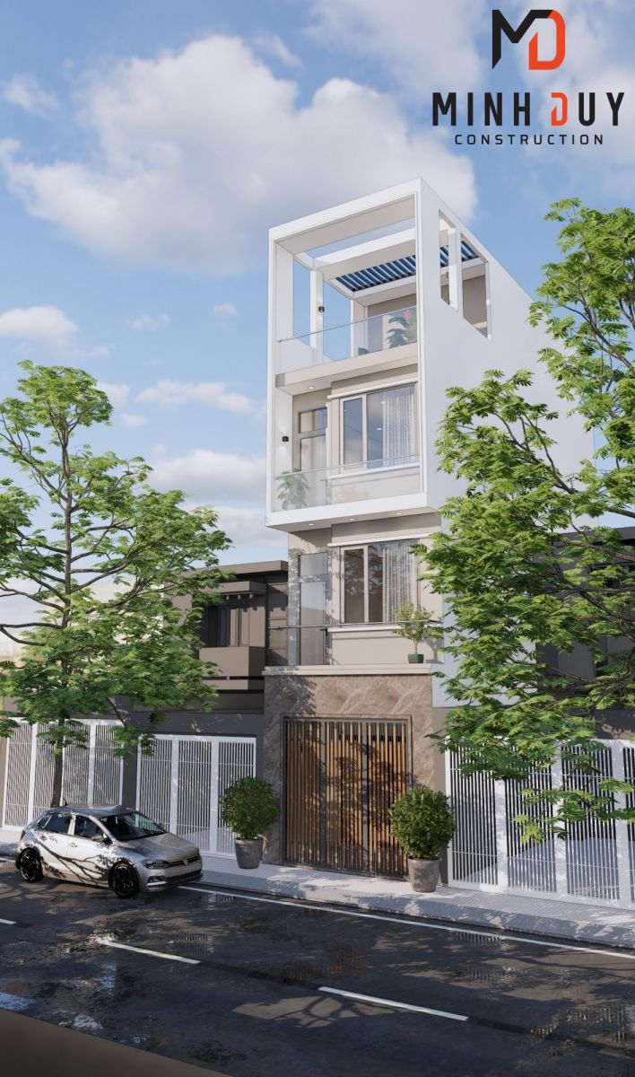 Dự án thi công xây nhà trọn gói tại Xã Phước Kiểng, Nhà Bè - Xây Dựng Minh Duy