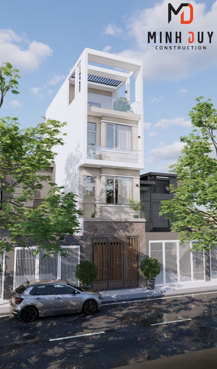 Dự án thi công xây nhà trọn gói tại Xã Phước Kiểng, Nhà Bè - Xây Dựng Minh Duy