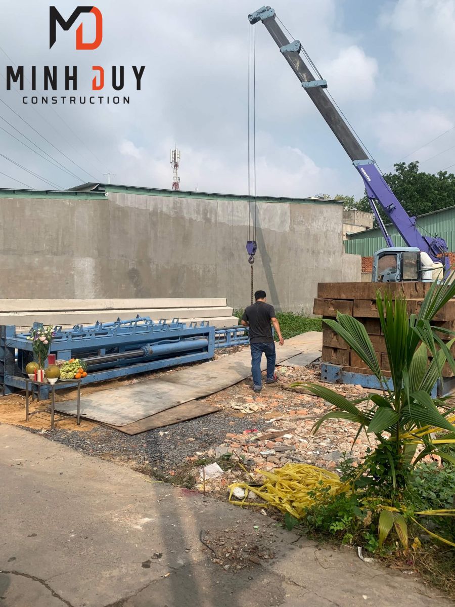 Quy trình thi công xây dựng nhà phần thô chuyên nghiệp tại Xây Dựng Minh Duy