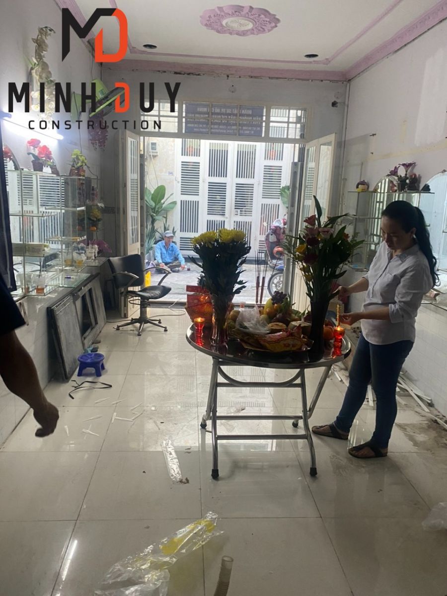 Dự án xây dựng nhà phần thô và nhân công hoàn thiện Quận 5