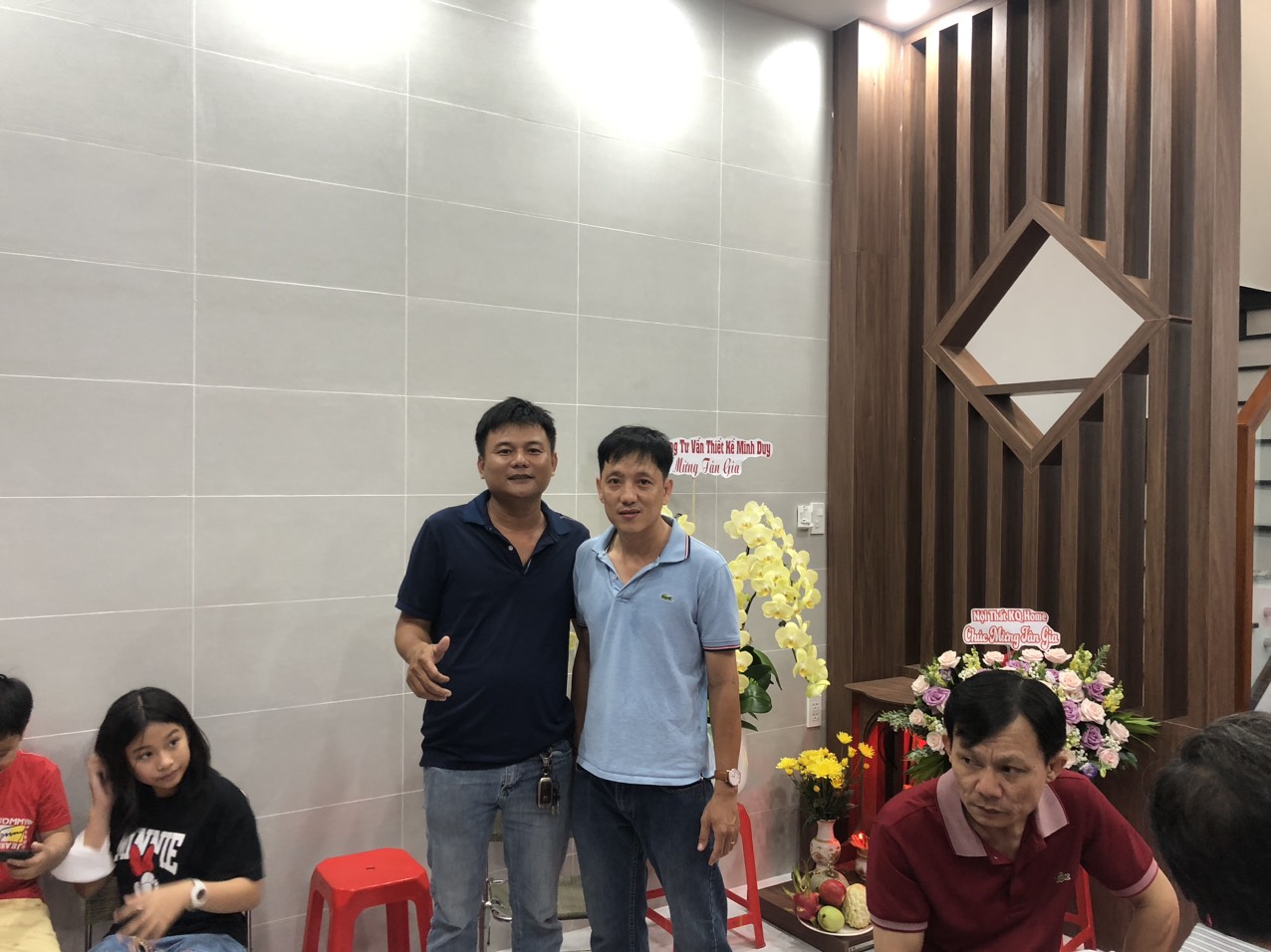 Niềm vui của chủ nhà cùng công ty Xây Dựng Minh Duy